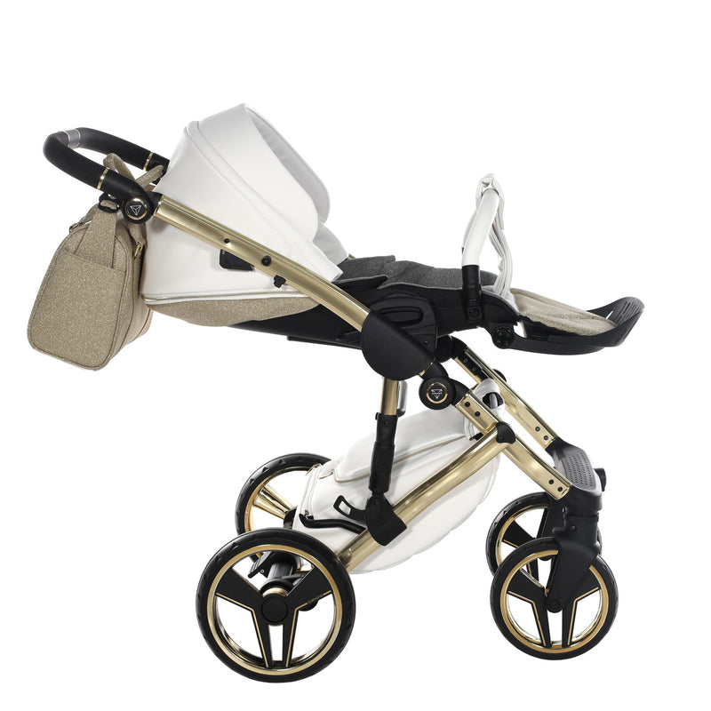 JUNAMA HANDCRAFT GLITTER GOLD - 3IN1 (INCLUDES CAR SEAT)