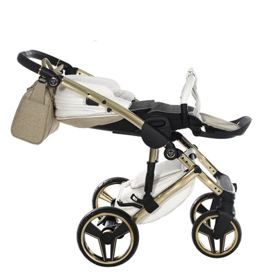 JUNAMA HANDCRAFT GLITTER GOLD - 3IN1 (INCLUDES CAR SEAT)