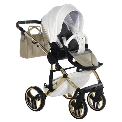 JUNAMA HANDCRAFT GLITTER GOLD - 3IN1 (INCLUDES CAR SEAT)