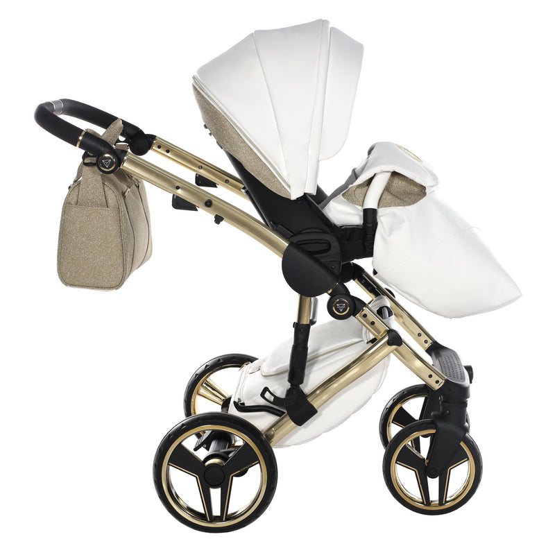 JUNAMA HANDCRAFT GLITTER GOLD - 3IN1 (INCLUDES CAR SEAT)