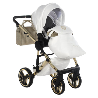 JUNAMA HANDCRAFT GLITTER GOLD - 3IN1 (INCLUDES CAR SEAT)