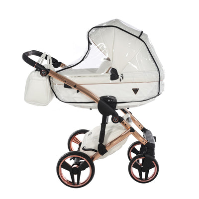 JUNAMA FLUO INDIVIDUAL WHITE ROSE GOLD - 3IN1 (INCLUDES CAR SEAT)