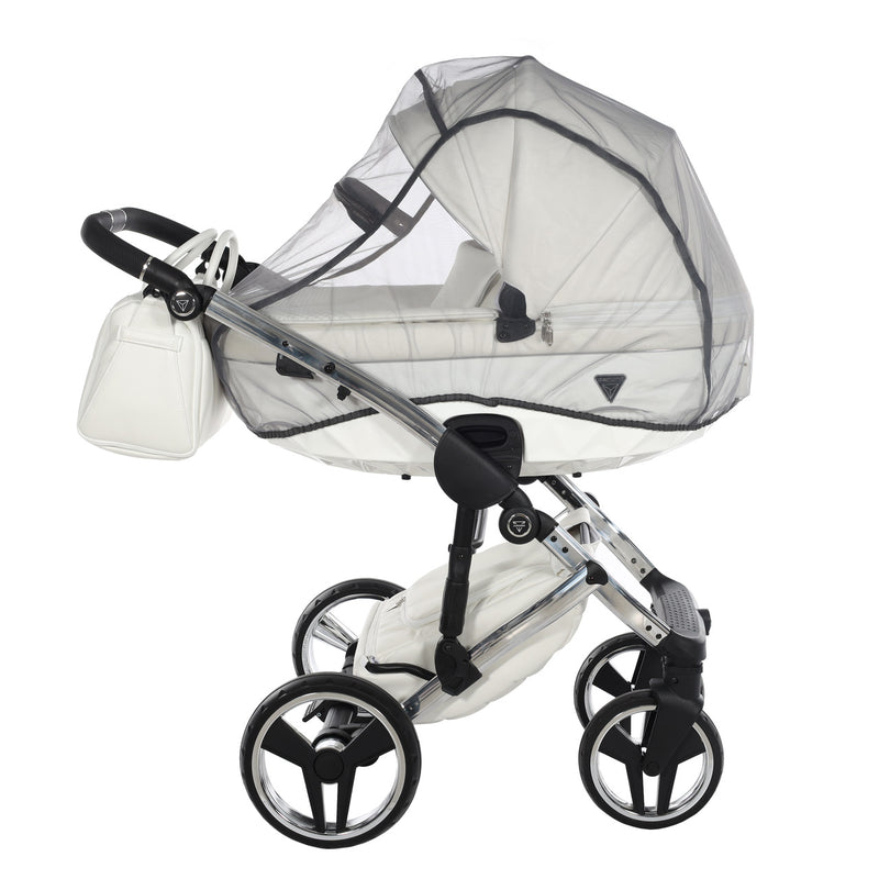 JUNAMA FLUO INDIVIDUAL WHITE SILVER - 3IN1 (INCLUDES CAR SEAT)