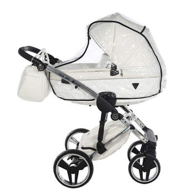 JUNAMA FLUO INDIVIDUAL WHITE SILVER - 3IN1 (INCLUDES CAR SEAT)