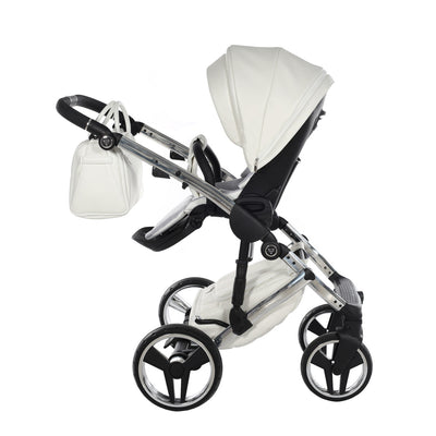 JUNAMA FLUO INDIVIDUAL WHITE SILVER - 3IN1 (INCLUDES CAR SEAT)