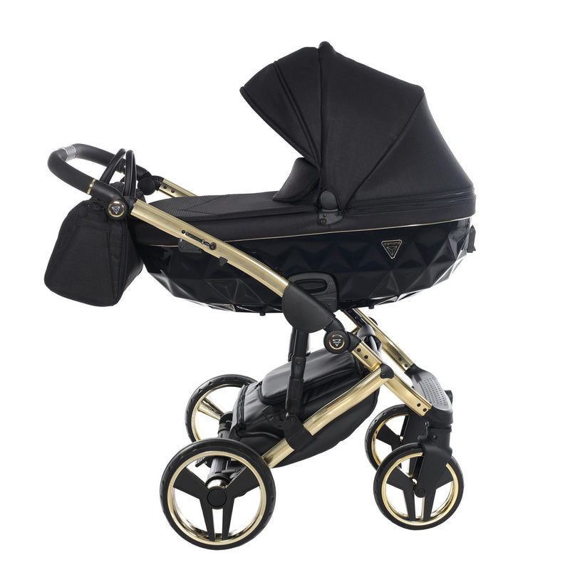 JUNAMA DIAMOND S LINE BLACK GOLD - 3IN1 (INCLUDES CAR SEAT)