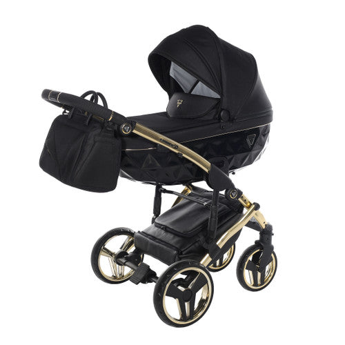 JUNAMA DIAMOND S LINE BLACK GOLD - 3IN1 (INCLUDES CAR SEAT)