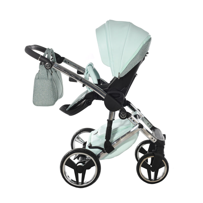 JUNAMA HANDCRAFT GLITTER MINT - 3IN1 (INCLUDES CAR SEAT)