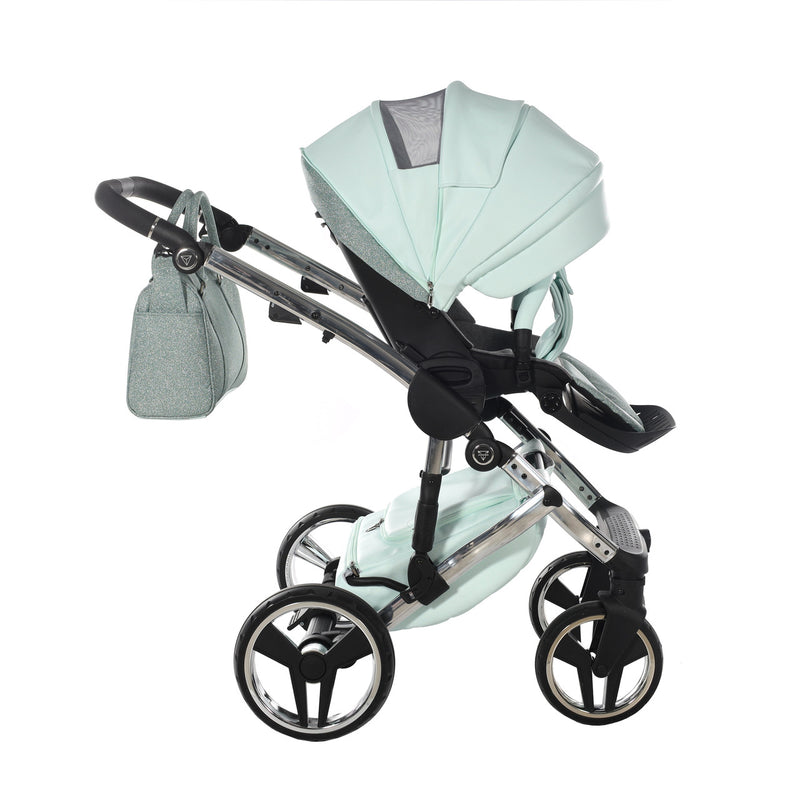 JUNAMA HANDCRAFT GLITTER MINT - 3IN1 (INCLUDES CAR SEAT)