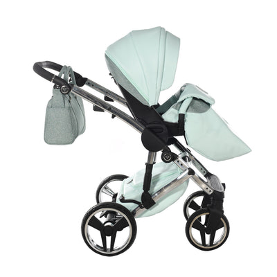 JUNAMA HANDCRAFT GLITTER MINT - 3IN1 (INCLUDES CAR SEAT)