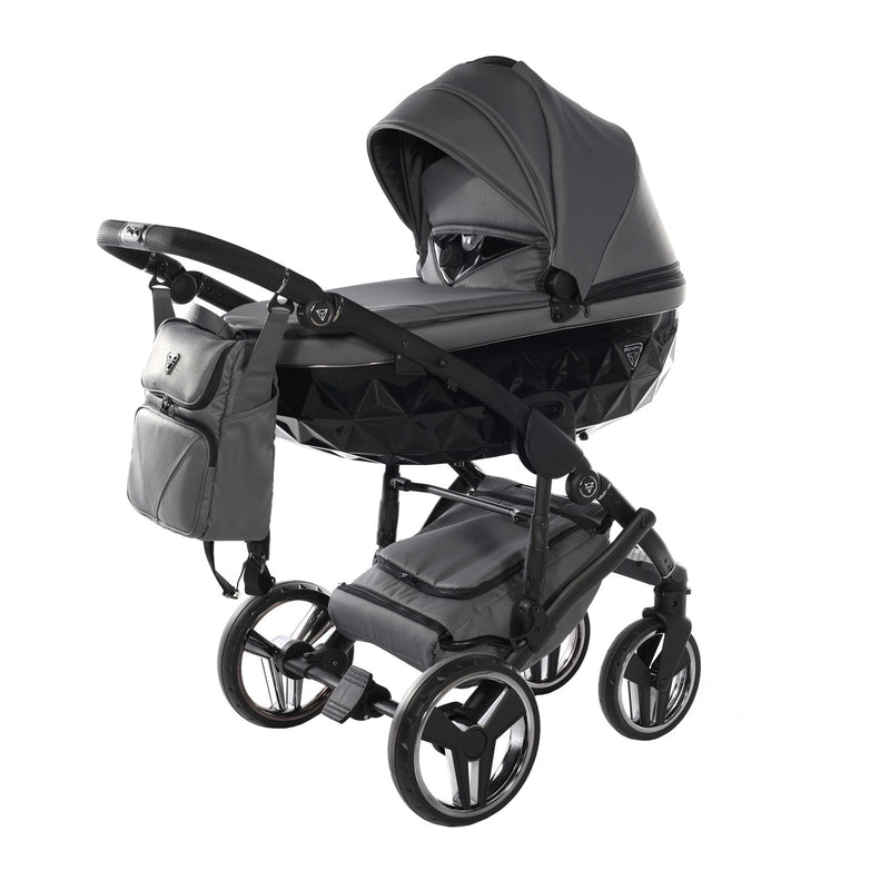 JUNAMA CORE BLACK NICKEL - 4IN1 (INCLUDES CAR SEAT & ISOFIX BASE)