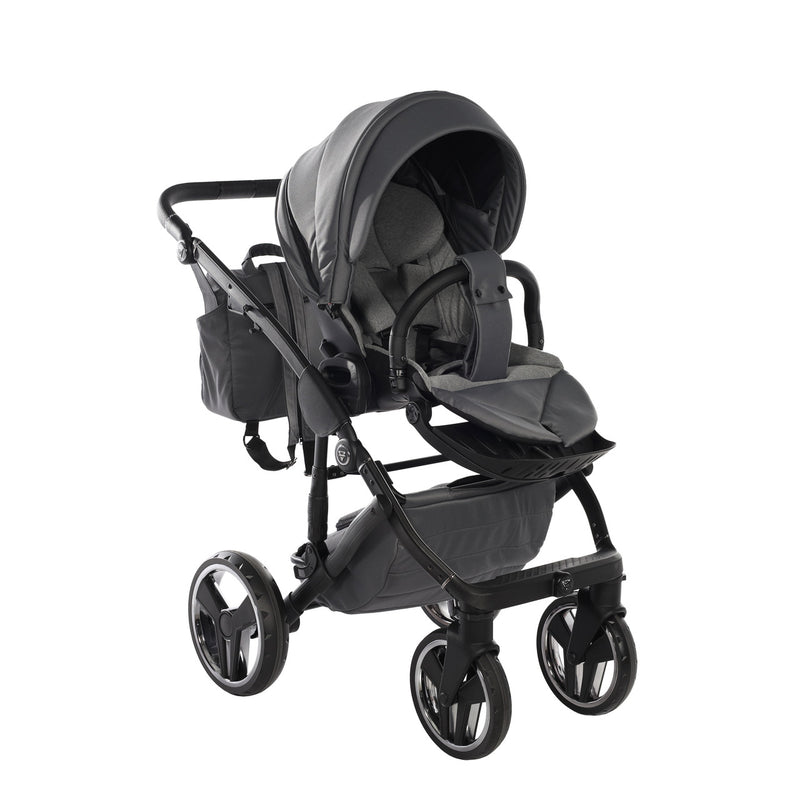 JUNAMA CORE BLACK NICKEL - 4IN1 (INCLUDES CAR SEAT & ISOFIX BASE)