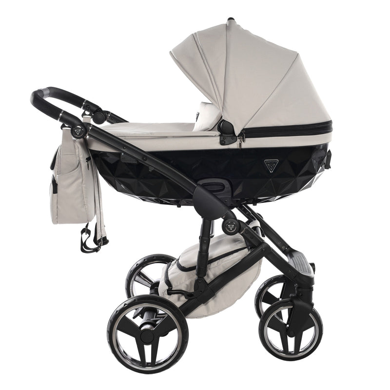 JUNAMA CORE CLAY GREY - 4IN1 (INCLUDES CAR SEAT & ISOFIX BASE)