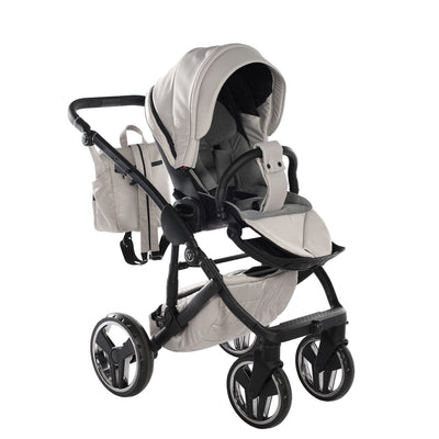 JUNAMA CORE CLAY GREY - 4IN1 (INCLUDES CAR SEAT & ISOFIX BASE)