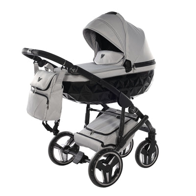 JUNAMA CORE GREY MIST - 4IN1 (INCLUDES CAR SEAT & ISOFIX BASE)