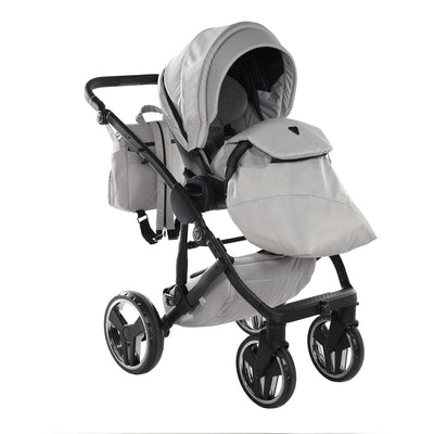 JUNAMA CORE GREY MIST - 4IN1 (INCLUDES CAR SEAT & ISOFIX BASE)