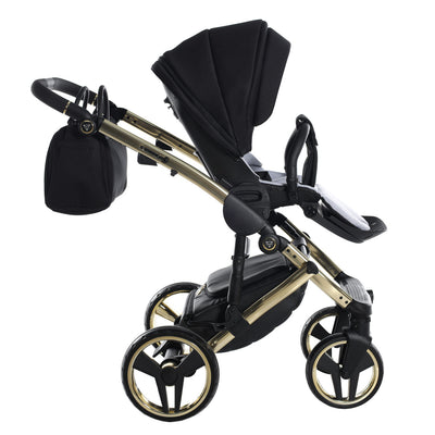 JUNAMA FLUO INDIVIDUAL MIRROR BLACK GOLD - 3IN1 (INCLUDES CAR SEAT)