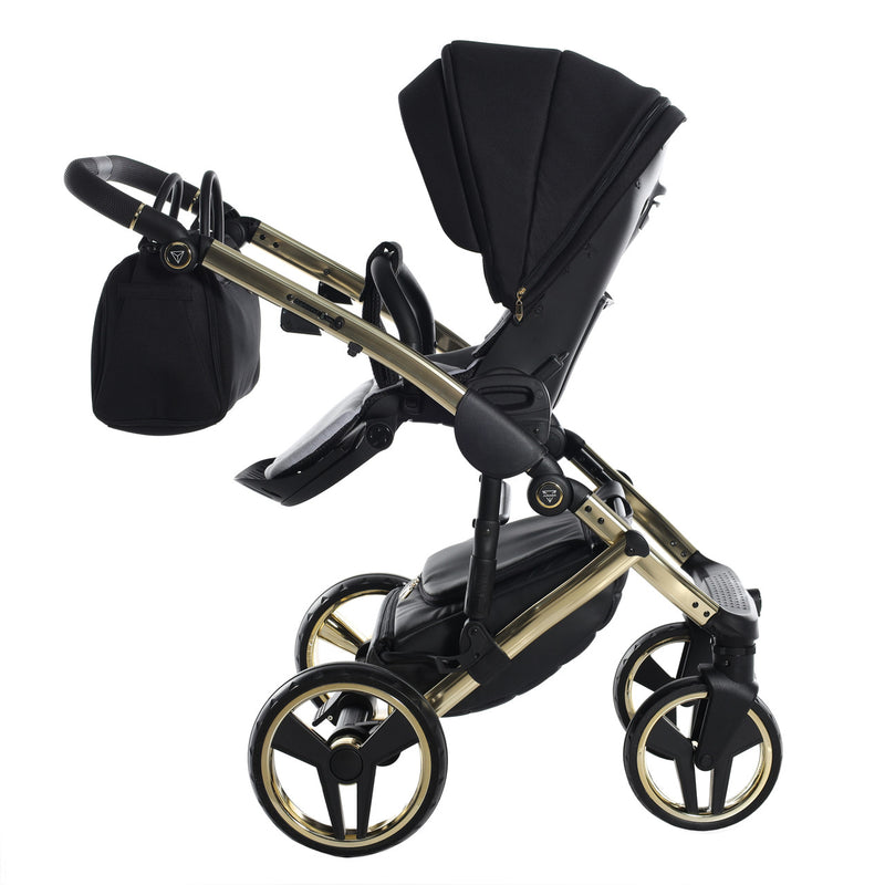 JUNAMA FLUO INDIVIDUAL MIRROR BLACK GOLD - 3IN1 (INCLUDES CAR SEAT)