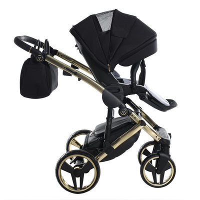 JUNAMA FLUO INDIVIDUAL MIRROR BLACK GOLD - 3IN1 (INCLUDES CAR SEAT)