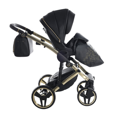 JUNAMA HANDCRAFT ENZO BLACK GOLD - 3IN1 (INCLUDES CAR SEAT)