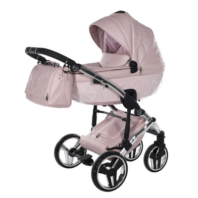 JUNAMA HANDCRAFT ENZO PINK - 3IN1 (INCLUDES CAR SEAT)