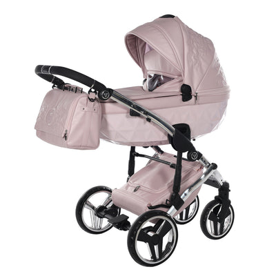 JUNAMA HANDCRAFT ENZO PINK - 3IN1 (INCLUDES CAR SEAT)