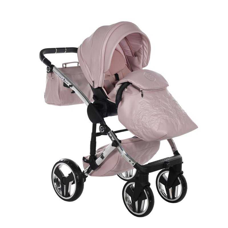 JUNAMA HANDCRAFT ENZO PINK - 3IN1 (INCLUDES CAR SEAT)