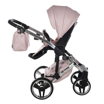 JUNAMA HANDCRAFT ENZO PINK - 4IN1 (INCLUDES CAR SEAT & ISOFIX BASE)