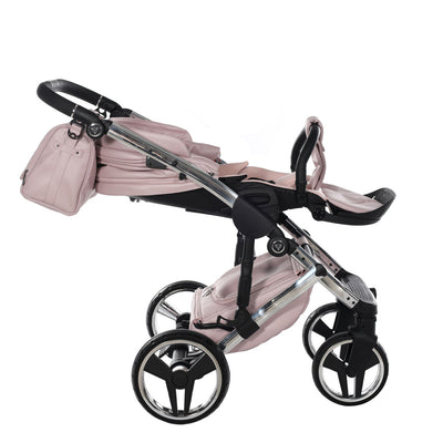 JUNAMA HANDCRAFT ENZO PINK - 4IN1 (INCLUDES CAR SEAT & ISOFIX BASE)