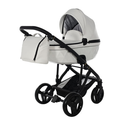 JUNAMA CLASSIC WHITE - 4IN1 (INCLUDES CAR SEAT & ISOFIX BASE)