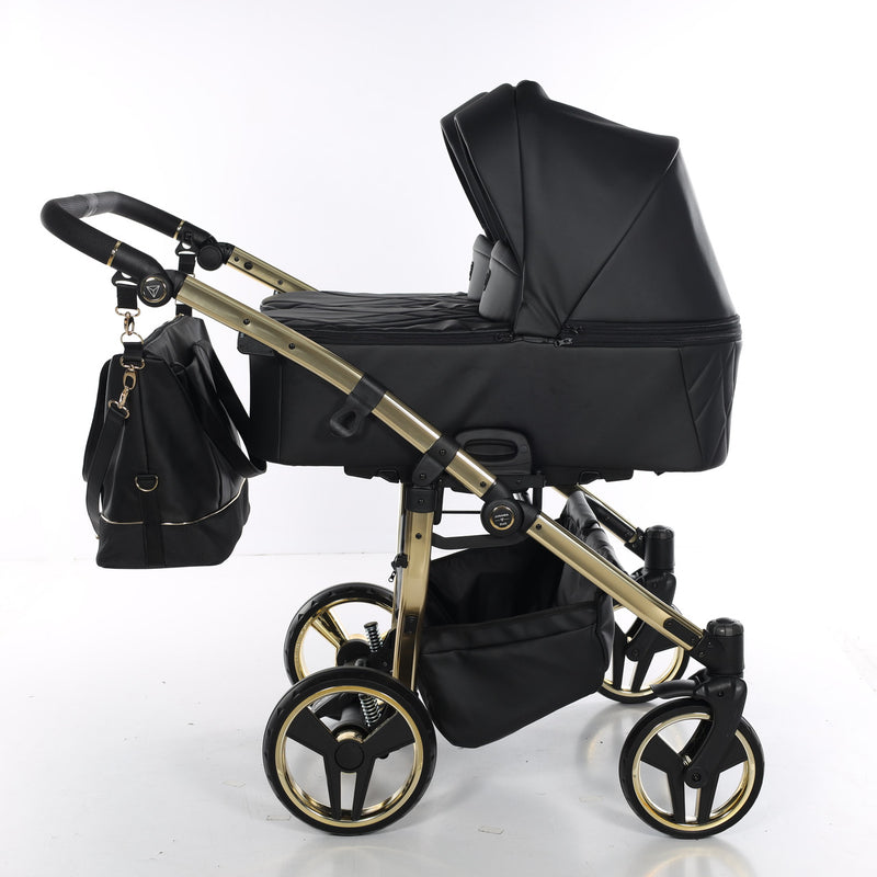 JUNAMA COMPACT DUO BLACK ECO - 4IN1 (INCLUDES 2 X CAR SEAT & 2 X ISOFIX BASE)