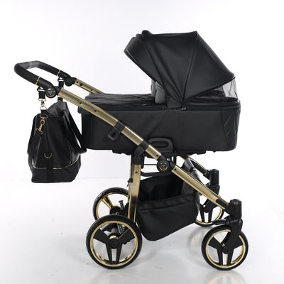 JUNAMA COMPACT DUO BLACK ECO - 4IN1 (INCLUDES 2 X CAR SEAT & 2 X ISOFIX BASE)