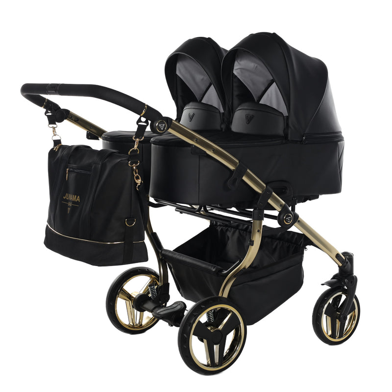 JUNAMA COMPACT DUO BLACK ECO - 4IN1 (INCLUDES 2 X CAR SEAT & 2 X ISOFIX BASE)