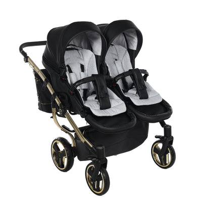 JUNAMA COMPACT DUO BLACK ECO - 4IN1 (INCLUDES 2 X CAR SEAT & 2 X ISOFIX BASE)