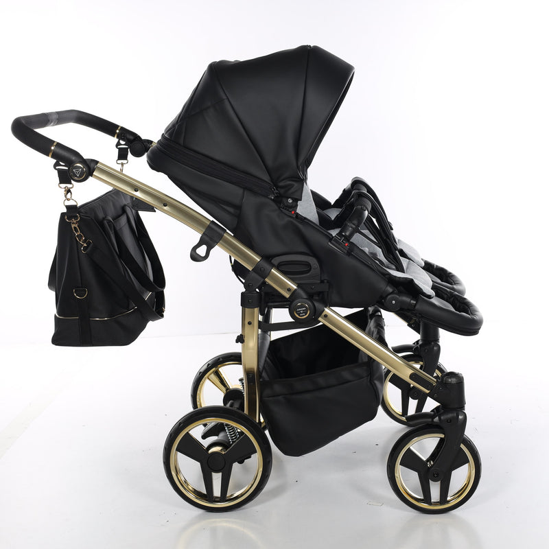 JUNAMA COMPACT DUO BLACK ECO - 4IN1 (INCLUDES 2 X CAR SEAT & 2 X ISOFIX BASE)