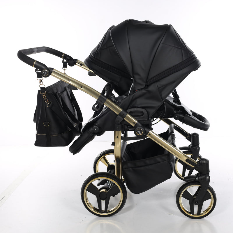 JUNAMA COMPACT DUO BLACK ECO - 4IN1 (INCLUDES 2 X CAR SEAT & 2 X ISOFIX BASE)