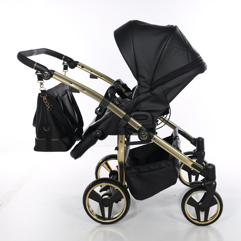 JUNAMA COMPACT DUO BLACK ECO - 4IN1 (INCLUDES 2 X CAR SEAT & 2 X ISOFIX BASE)