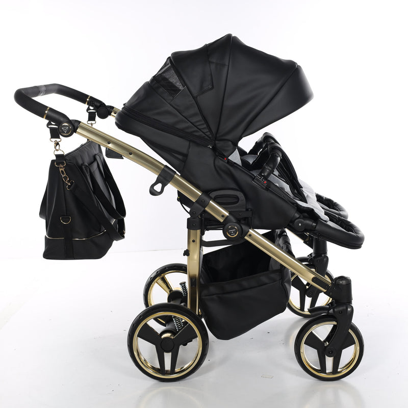 JUNAMA COMPACT DUO BLACK ECO - 4IN1 (INCLUDES 2 X CAR SEAT & 2 X ISOFIX BASE)