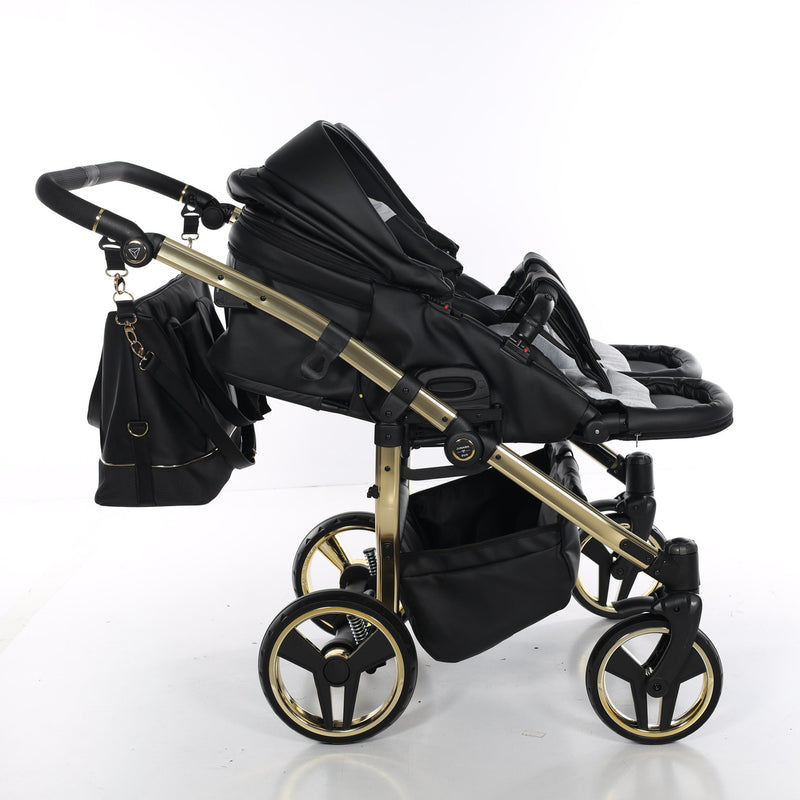 JUNAMA COMPACT DUO BLACK ECO - 4IN1 (INCLUDES 2 X CAR SEAT & 2 X ISOFIX BASE)