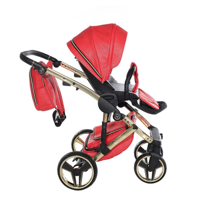 JUNAMA HANDCRAFT FERO RUBY - 4IN1 (INCLUDES CAR SEAT & ISOFIX BASE)