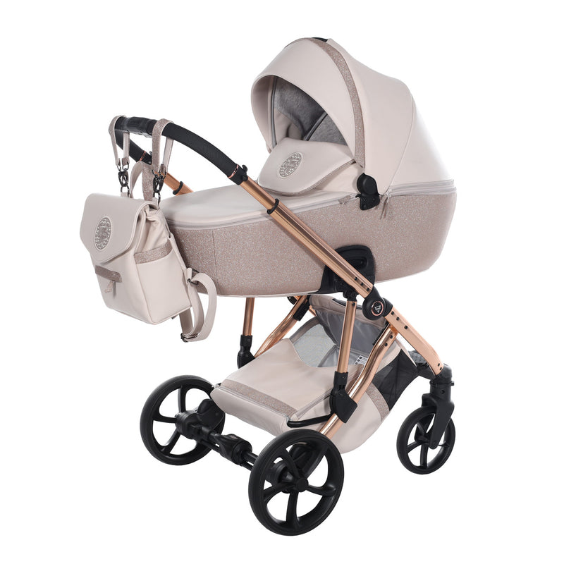 JUNAMA GLITTER ECO BEIGE - 3IN1 (INCLUDES CAR SEAT)