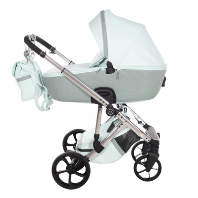 JUNAMA GLITTER ECO MINT - 4IN1 (INCLUDES CAR SEAT & ISOFIX BASE)