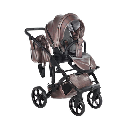 JUNAMA HANDCRAFT GLOSSY CHROMAFLAIR - 4IN1 (INCLUDES CAR SEAT & ISOFIX BASE)