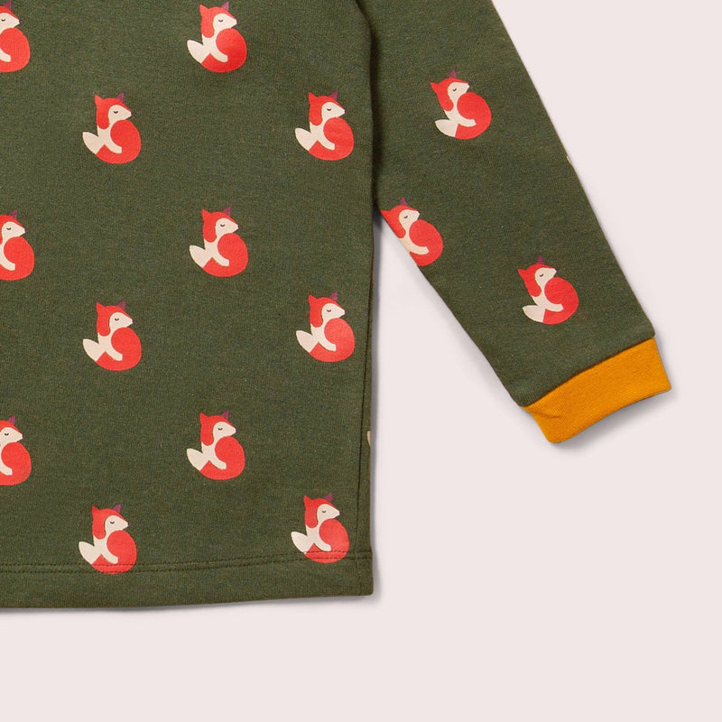 Little Green Radicals - Little Fox Long Sleeve T-Shirt