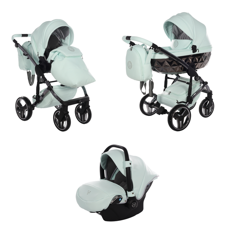 JUNAMA HANDCRAFT PISTACHIO - 3IN1 (INCLUDES CAR SEAT)