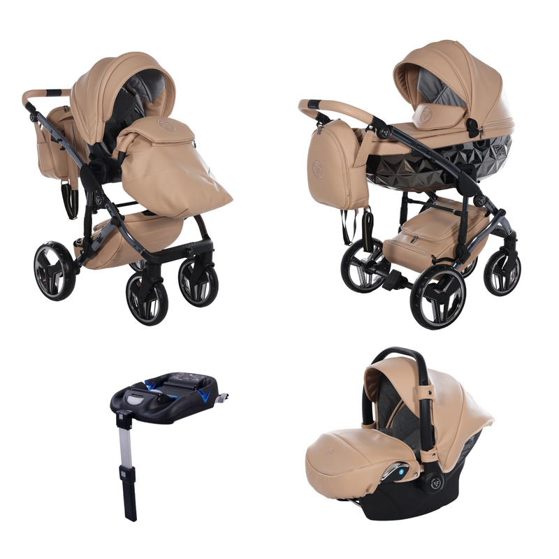 JUNAMA HANDCRAFT CAMEL - 4IN1 (INCLUDES CAR SEAT & ISOFIX BASE)