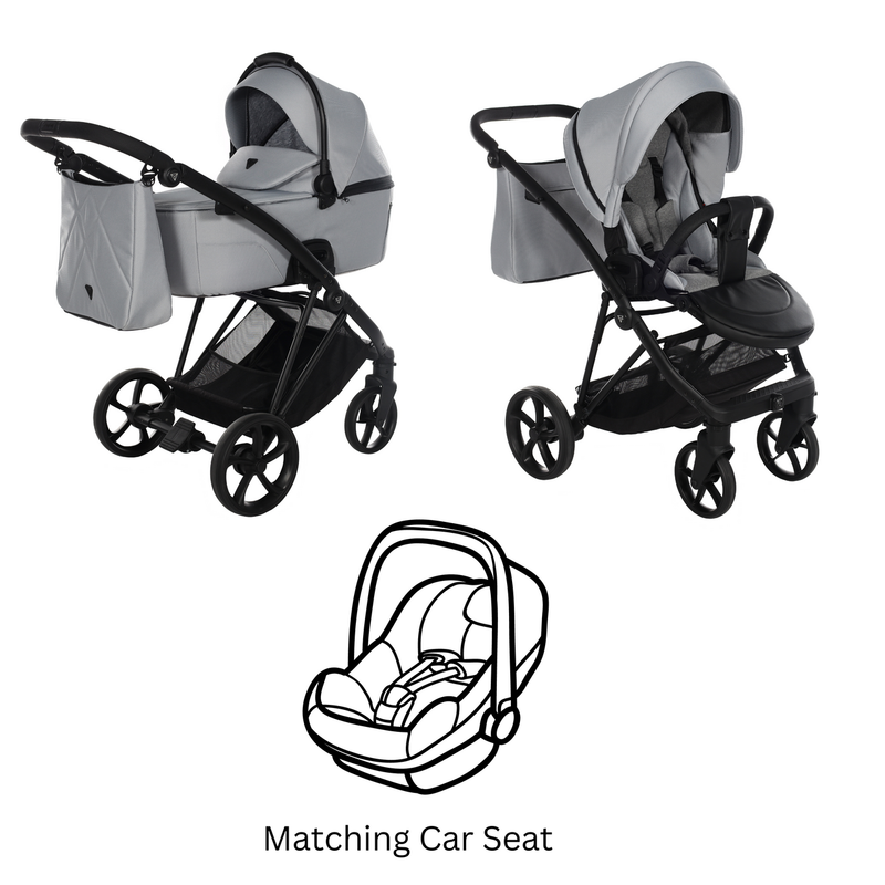 JUNAMA AIR V3 GREY - 3IN1 (INCLUDES CAR SEAT)