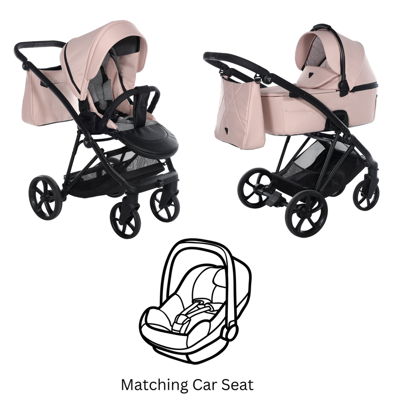 JUNAMA AIR V3 PINK - 3IN1 (INCLUDES CAR SEAT)