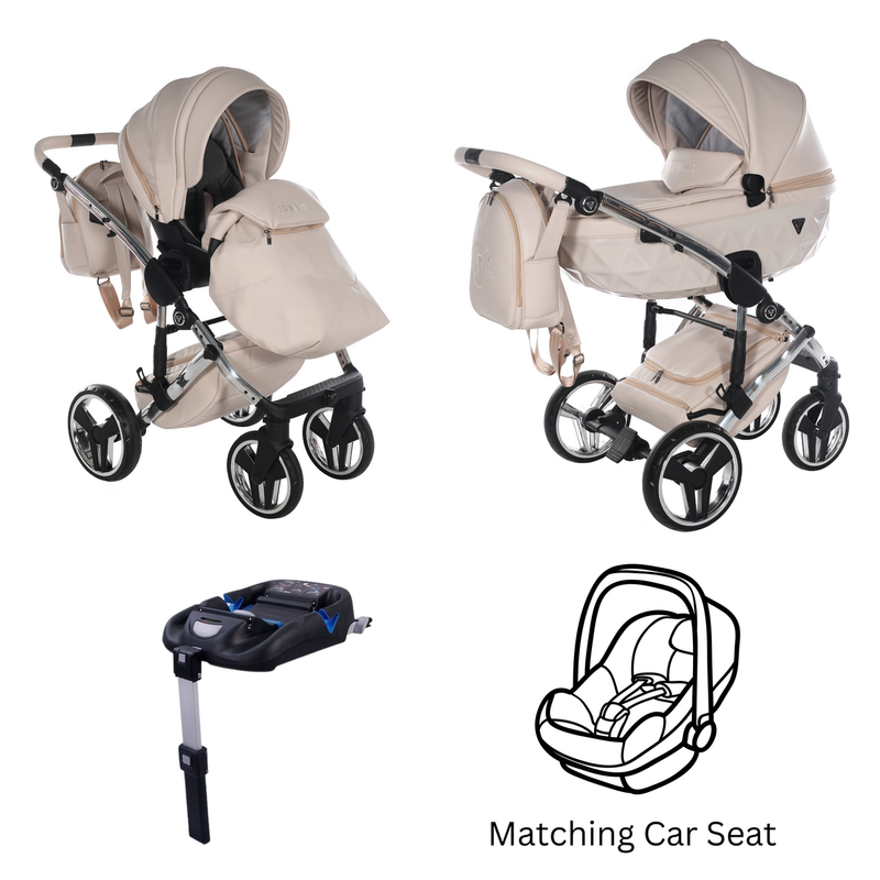 JUNAMA VARSITY TEDDY - 4IN1 (INCLUDES CAR SEAT & ISOFIX BASE)