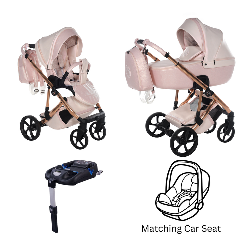 JUNAMA PEARL - 4IN1 (INCLUDES CAR SEAT & ISOFIX BASE)